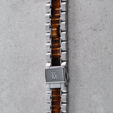 Apple Watch Band Silver Stainless Steel - Bourbon